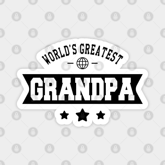 Grandpa - World's Greatest Grandpa Magnet by KC Happy Shop