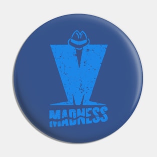 Madness - Retro Blue Pin