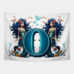 Mermaid Alphabet The Letter O Tapestry