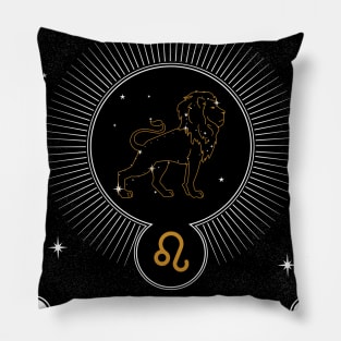 Leo | Astrology Zodiac Sign Design Pillow