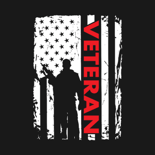 US Flag Veteran T-Shirt