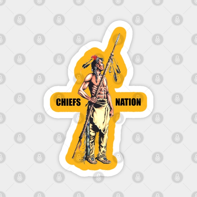 Chiefs Magnet by wizooherb