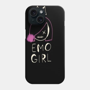 emo girl Phone Case