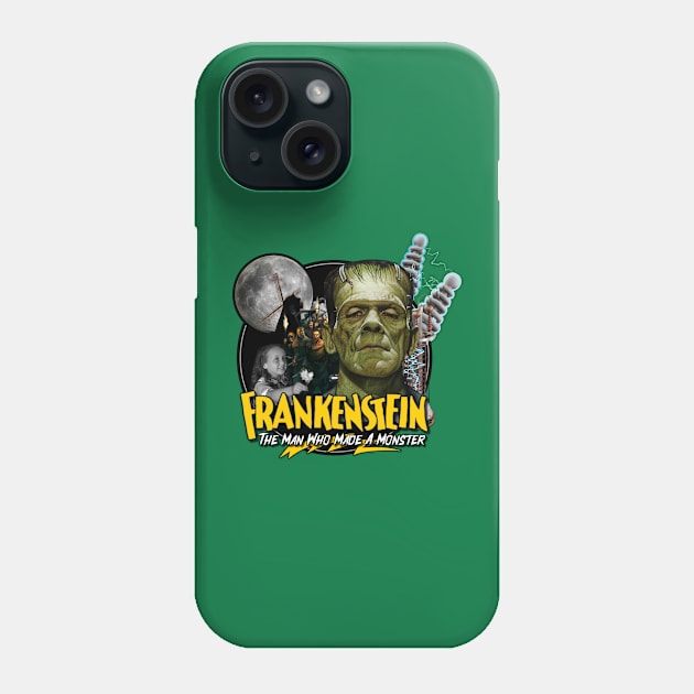 Frankenstein Phone Case by David Hurd Designs