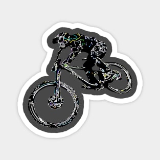 mtb downhill Magnet