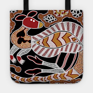 Aboriginal Art - Kangaroo Dreaming Small Tote