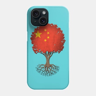 Tree of Life with Chinese Flag Phone Case