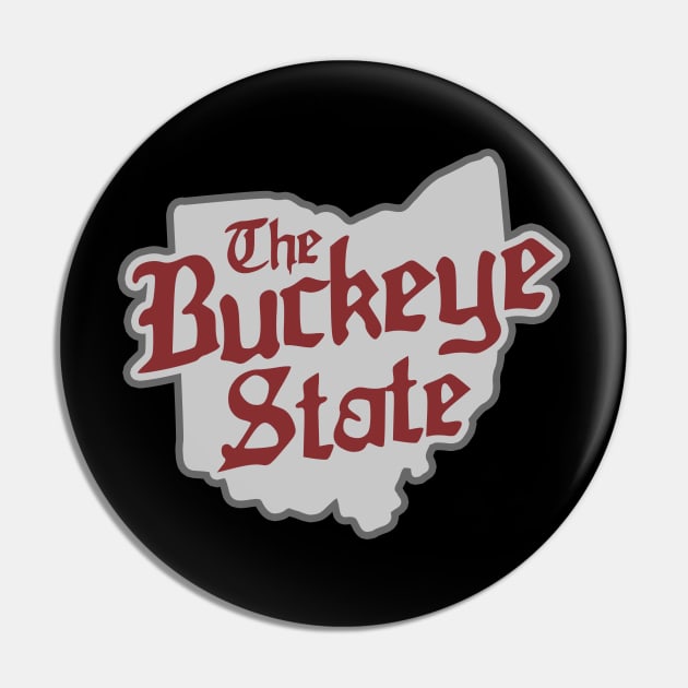 The Buckeye State Pin by mbloomstine