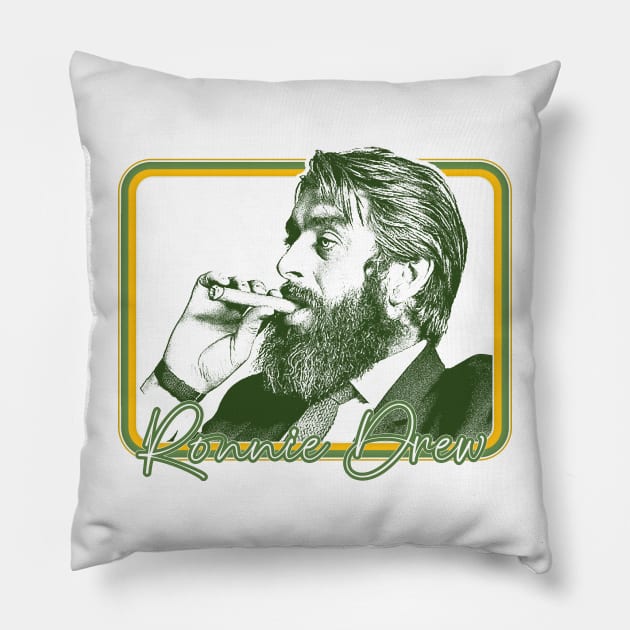 Ronnie Drew / Vintage Style Fan Design Pillow by DankFutura