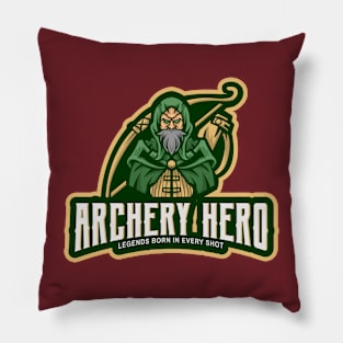 Archery Hero Legends Born in Every Shot Pillow