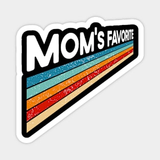 Mom's Favorite Retro Magnet