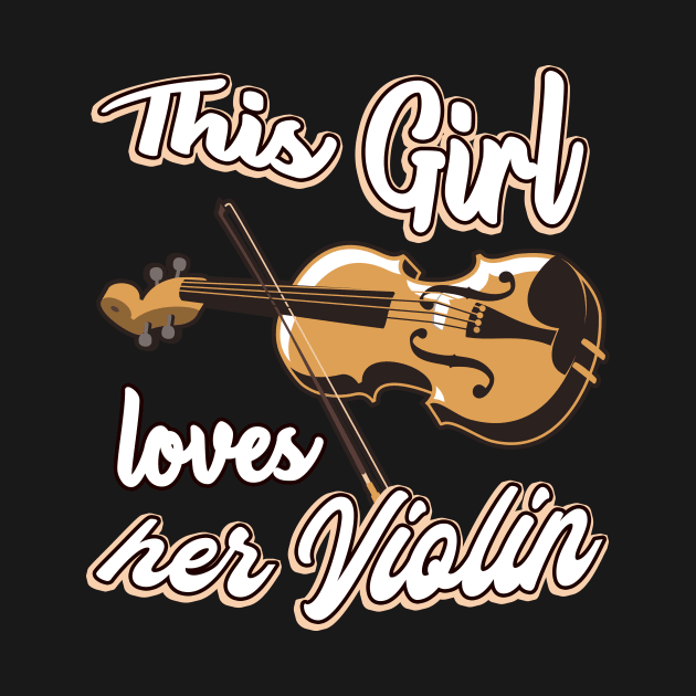 Violin Saying for Musicians by Foxxy Merch