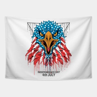 eagle head USA American Tapestry