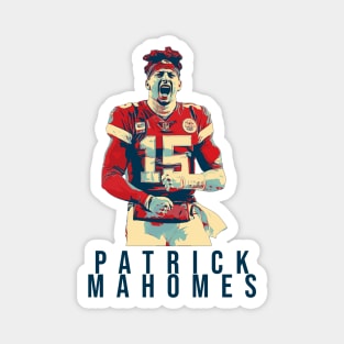 Patrick Mahomes Pop Art Vintage Color Magnet