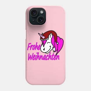 Rosa Einhorn Phone Case