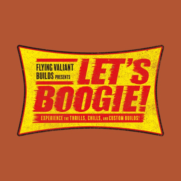 Let's Boogie - 50's Movie Style (Grunge - Yellow) by jepegdesign