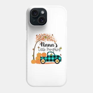 Nana's Little Pumpkins Shirt, Grandma Little Pumpkins Gifts for Mom Mother Phone Case