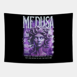 Medusa, look at me one last time Tapestry