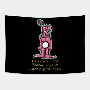 Bad Easter Bunny Tapestry