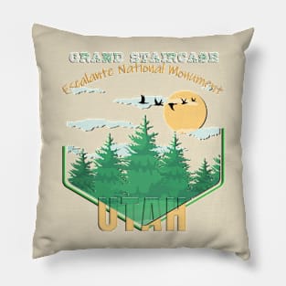 Grand Staircase Escalante National Monument Pillow