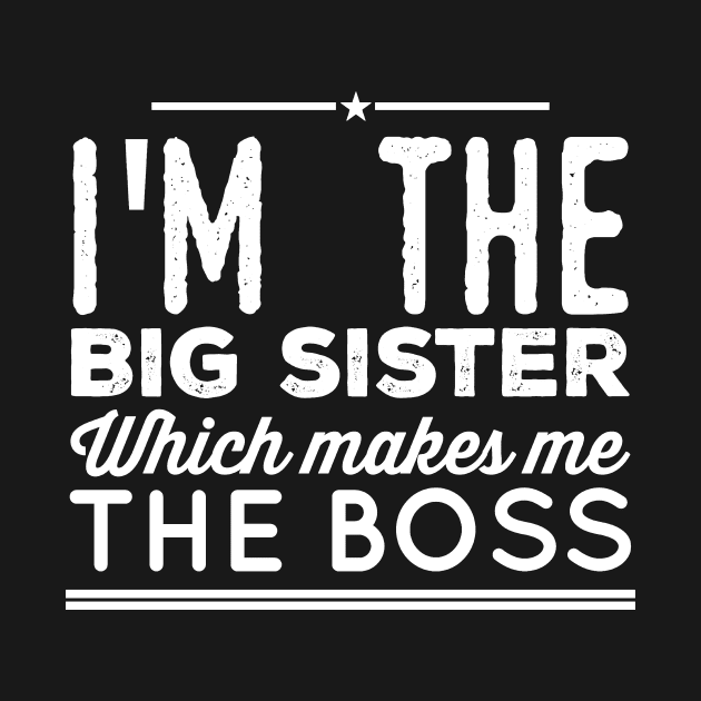 I'm the big sister Which makes me the boss by captainmood