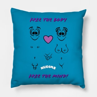 Free the body, Free the mind! Couple Pillow