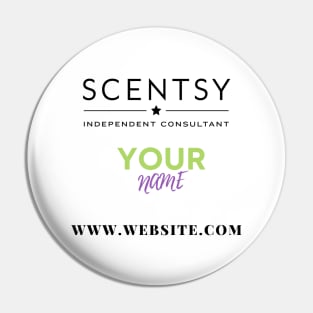 Scentsy independent consultant customers gift idea, custom made Pin