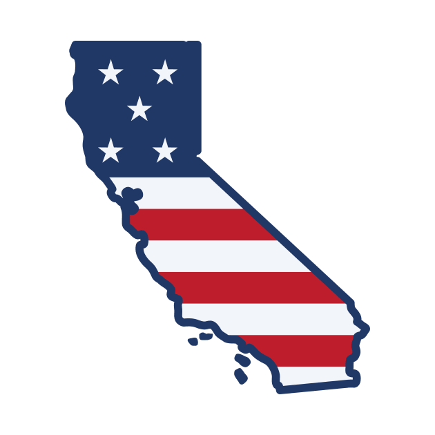 Stars and Stripes California by SLAG_Creative