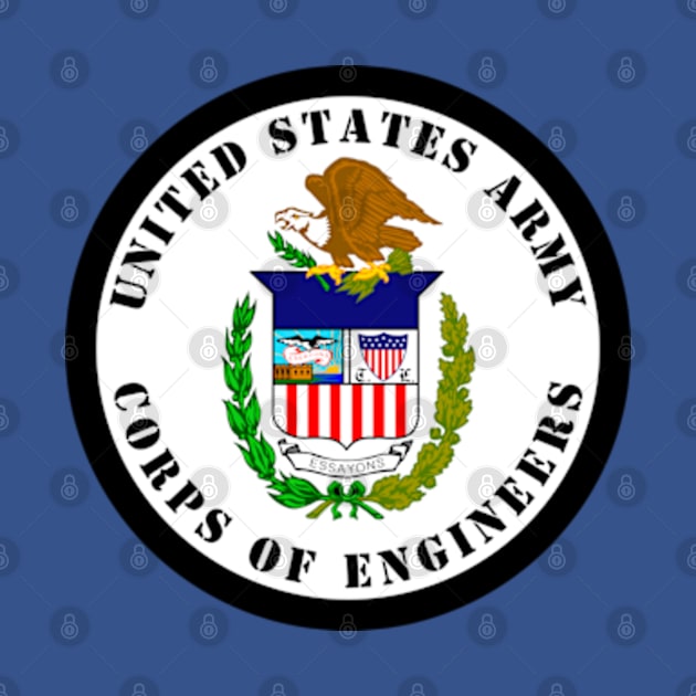 U.S. Army Corps of Engineers Coat of Arms & Seal by Desert Owl Designs