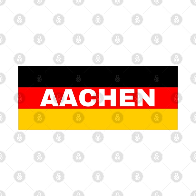 Aachen City in German Flag by aybe7elf