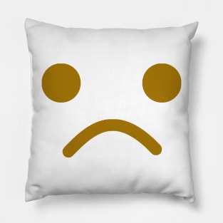 Sad Minifig Face Pillow