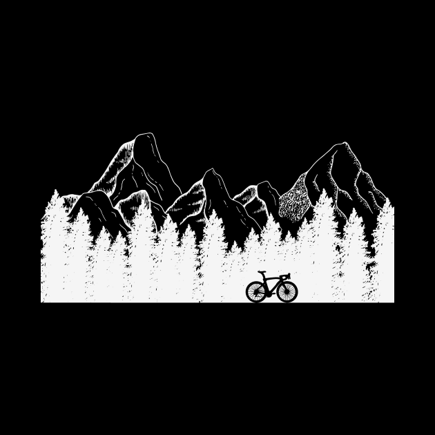 Cycling in the Mountains Shirt, Bikes and Mountains, Riding in the Mountains, California Mountains Cycling, Outdoor Cycling, Nature Cycling by CyclingTees