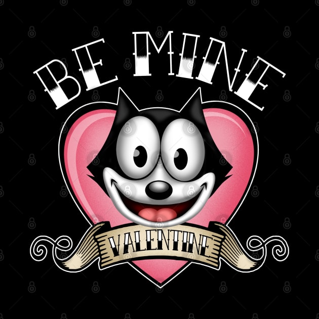 FELIX THE CAT - Valentine's day tat by ROBZILLA