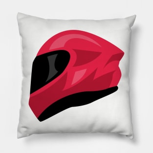 Red Helmet Pillow