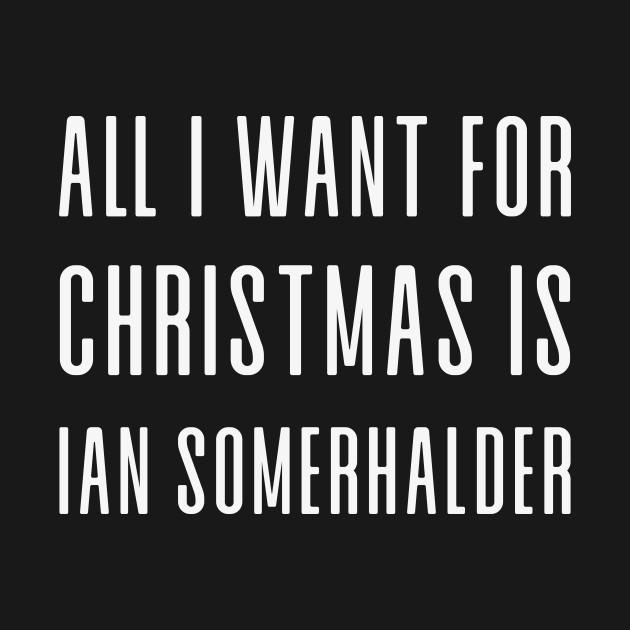 Disover All I want for Christmas - Tvd - T-Shirt