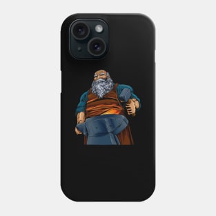 Blacksmith with hammer and anvil - Weaponsmith Phone Case