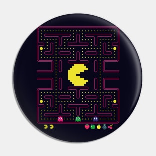 Pac-Man Pixelart Pin