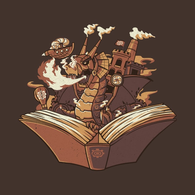 Steampunk Dragon by Tobe Fonseca by Tobe_Fonseca