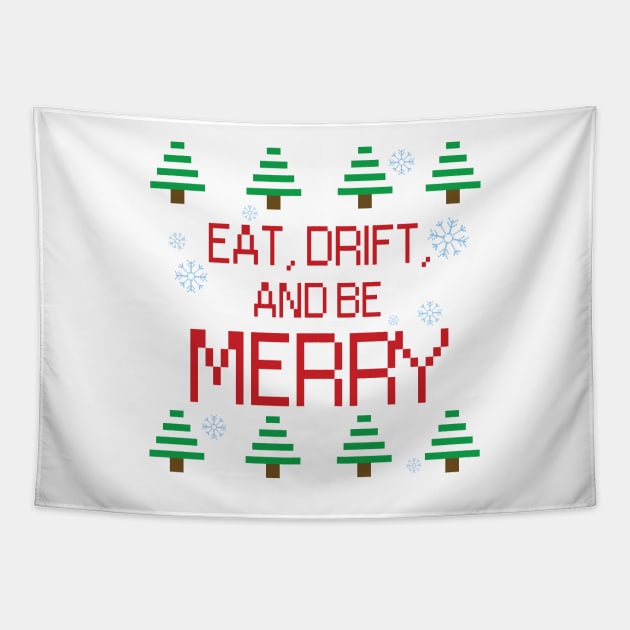 eat drift and be merry Tapestry by hoddynoddy