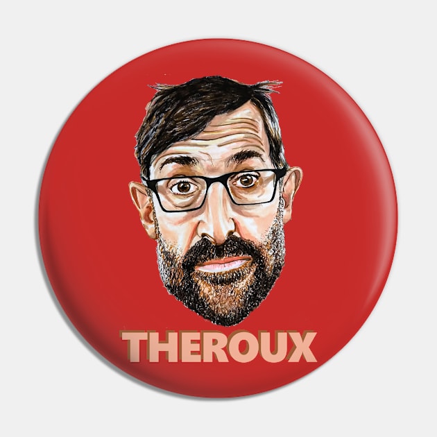 Illustration of Louis Theroux Pin by smadge