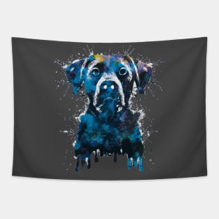 Labrador Retriever Stencil Art Tapestry