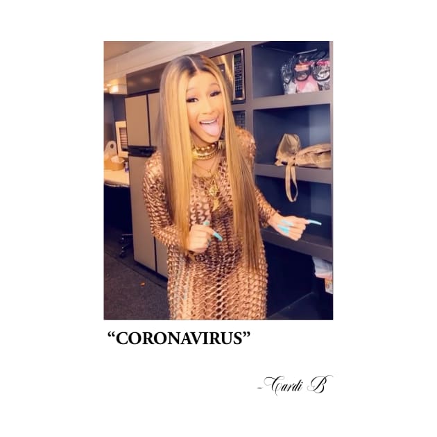 Coronavirus - Cardi B by shivram