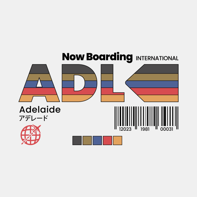 Vintage Adelaide ADL Australia Retro Travel by Now Boarding