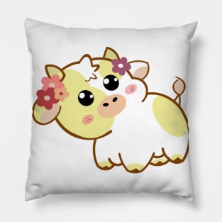 Kawaii baby cow Pillow