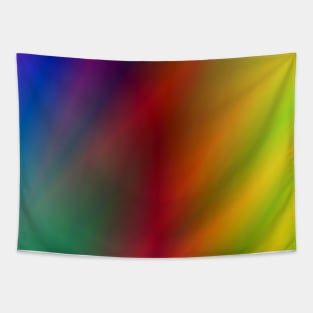 colorful abstract rainbow pattern background Tapestry