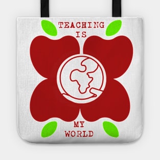 My World is Teaching Tote