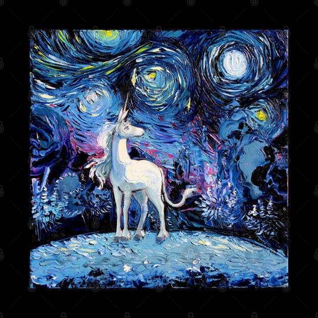 van Gogh Never Saw The Last - Unicorn - Phone Case