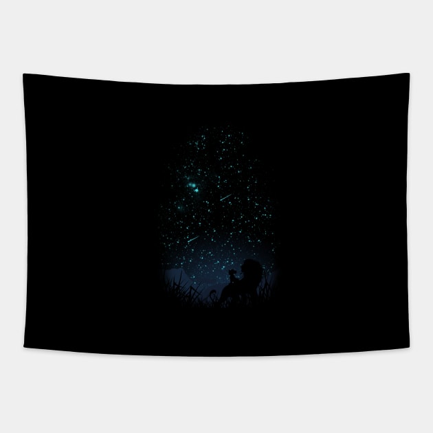 Under The Stars Tapestry by filiskun