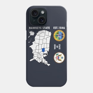 State of Iowa Phone Case