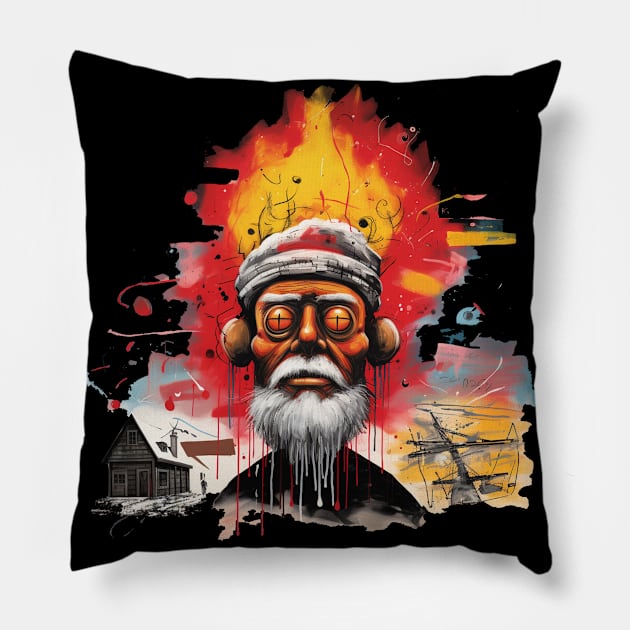 Amanita Santa Pillow by apsi